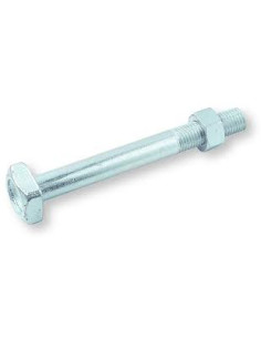 Bolt med møtrik M18X225 firkantet hoved 32X32X13 Klasse...