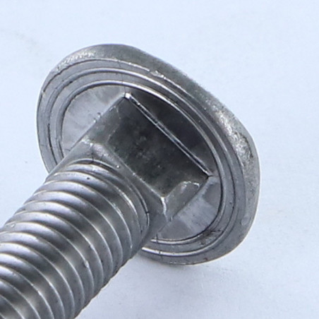 1 x Vognbolt hoved DIAMANT M8X60 Rå stål