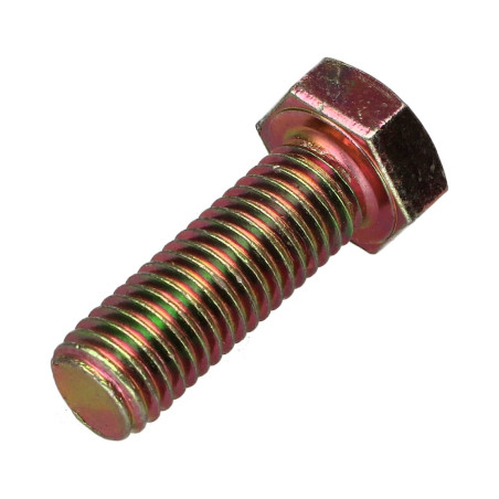 1 x Vis m-hastighed Sekskantet hoved M12X35 Klasse 8.8 gul zink