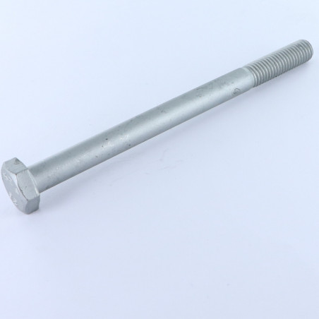 1 x Bolt deltråd Sekskantet hoved M12X320 Gevind 110 Klasse 8.8 modstandsdygtig mod korrosion varmgalvaniseret stål