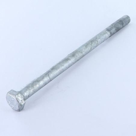 1 x Bolt deltråd Sekskantet hoved M10X110 Klasse 8.8 modstandsdygtig mod korrosion varmgalvaniseret stål ISOFIT