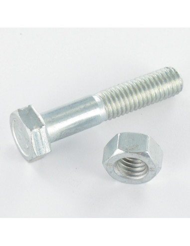 50 x Bolt med møtrik Sekskantet hoved M16X45...