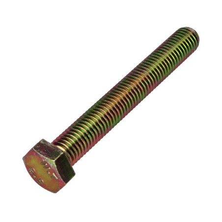 1 x Vis m-hastighed Sekskantet hoved M12X90 Klasse 8.8 gul zink