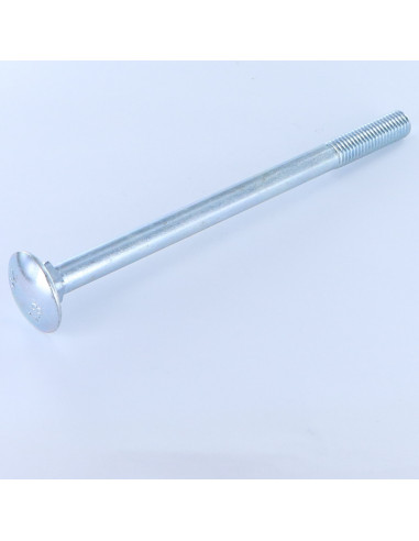 1 x Vognbolt M12X100 delvis gevind elforzinket...
