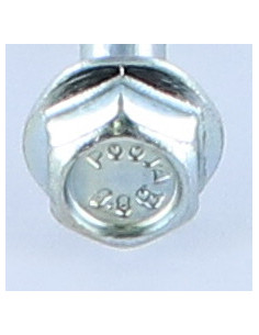 Bolt deltråd Sekskantet hoved M6X35 Flange uden takker... 2