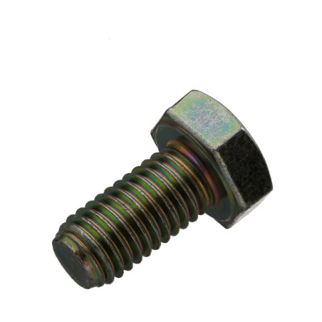 1 x Vis m-hastighed Sekskantet hoved M8X16 Klasse 6.8 gul zink
