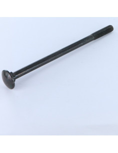 Vognbolt M8X110 Gevind 22 delvis gevind sort galvaniseret
