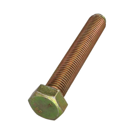1 x Vis m-hastighed Sekskantet hoved M16X100 Klasse 8.8 gul zink 200 timers saltspray uden rødrust