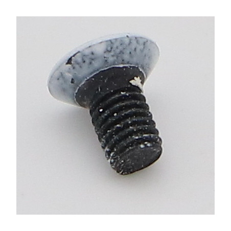 1 x Vis m-hastighed Fladt forsænket sekskantet hoved M3X6 Fuld trÃ¥d klasse 10.9 Sekskantet fatning 2 Rå stål LBL