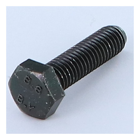 1 x Vis m-hastighed Sekskantet hoved M6X45 Klasse 8.8 sort galvaniseret