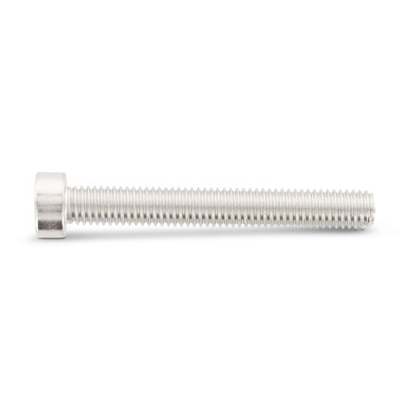 1 x Vis m-hastighed panhoved Flad TORX T45 M8X55 Gevind 38 Rustfrit stål A2