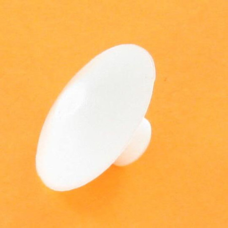 1 x Prop diameter 7 Hoveddiameter 20 Længde under hoved 7,5 Polyethyleen Hvid