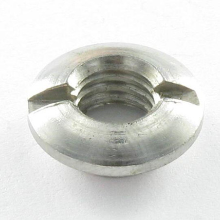 1 x Verzonken splitmoer M3 Rustfrit stål A4