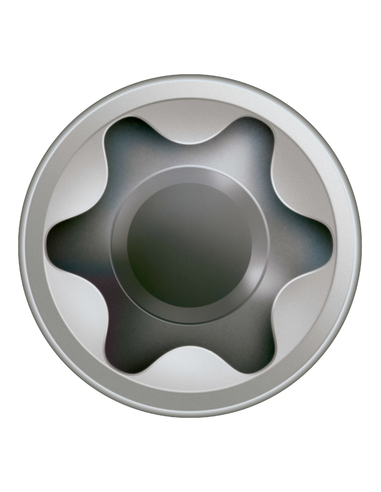1 x Spax Terrasseskrue panhoved T25 5X60...