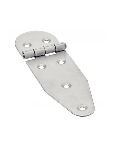 1 x Hængsel Tipo B 6 huller Rustfrit stål A2...