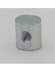 GRUND oval 20X14X18 M7 elforzinket stål 200 timers...