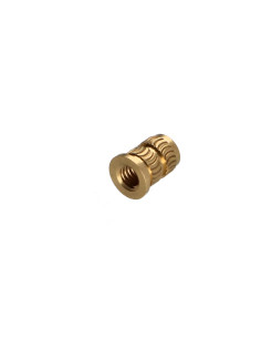 Gevindindsæt med hoved HEATFIX Messing M4X8.1