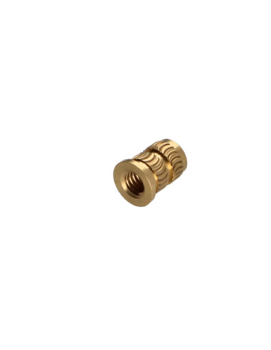 1 x Gevindindsæt med hoved HEATFIX Messing M4X8.1