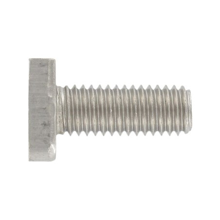 1 x Vis m-hastighed hammer hoved 13X31X6 M12X60 Rustfrit stål A4 til 38/17 profiler