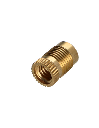 1 x Gevindindsæt uden hoved FINFIX Messing M6X12.7