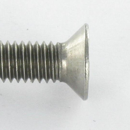 1 x Vis m-hastighed Ukrænkelig forsænket hoved SNAKE EYES M4X12 Rustfrit stål A2