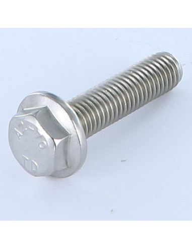 1 x Vis m-hastighed Sekskantet hoved Flange...