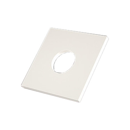 1 x Skiver Firkantet naturlig nylon M22X70X6