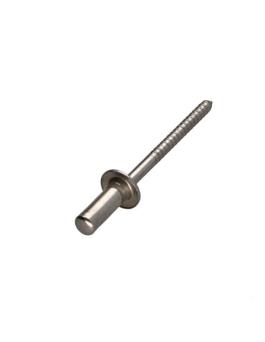 1 x Nitte GOMUST TRS Rustfrit stål A2 4X8