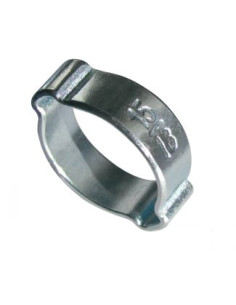 Slangeklemme to vinger diameter 17 to 20 Stål zink W1