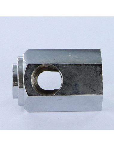 1 x Flange Forkromet messing 19X30