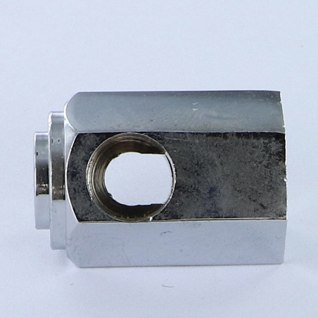 1 x Flange Forkromet messing 19X30