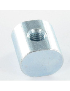 GRUND oval 20X14X18 M7 elforzinket stål 2