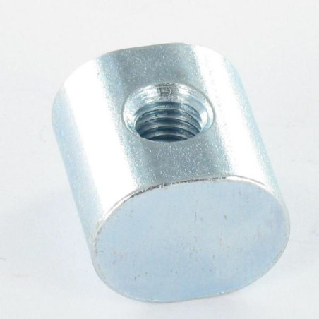 1 x GRUND oval 20X14X18 M7 elforzinket stål