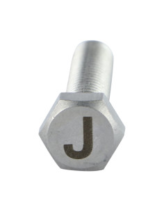 Vis m-hastighed Sekskantet hoved 8X35 Rustfrit stål A4... 2