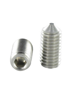 Vis m-hastighed Rustfrit stål A2 uden sekskantet fatning...