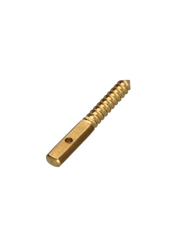 1 x LYKKE Messing 4X35 for Skrue 2,5