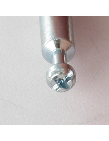 1 x Stift FORBINDELSE Træ 7X39 elforzinket stål