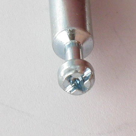 1 x Stift FORBINDELSE Træ 7X39 elforzinket stål