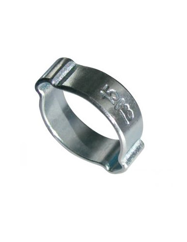 1 x Slangeklemme to vinger diameter 13 to 15...