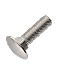 Vognbolt Rustfrit stål A4 M6X20 Fuld trÃ¥d