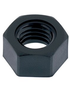 Møtrik sort nylon Sekskantet M14 S/PLAT 21