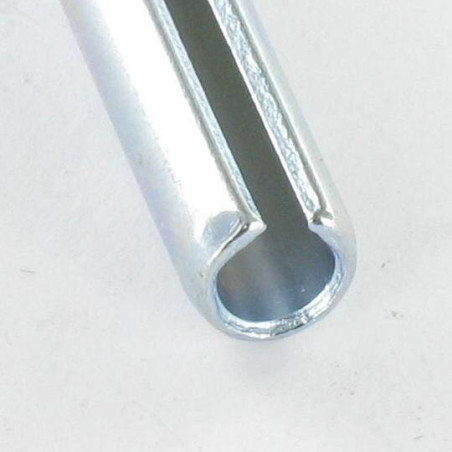 1 x Elastisk stift elforzinket stål 6X16 tyk serie