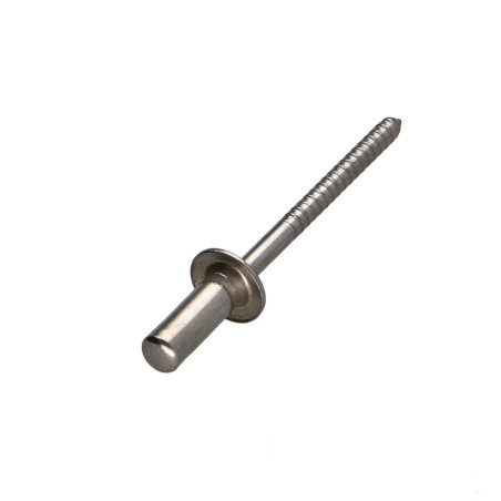 1 x Nitte GOMUST TRS Rustfrit stål A2 3,2X11