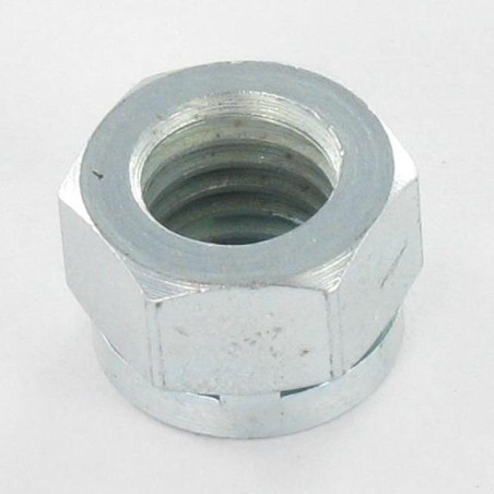 1 x Låsemøtrik M10/150 S/PLAT 14 elforzinket stål