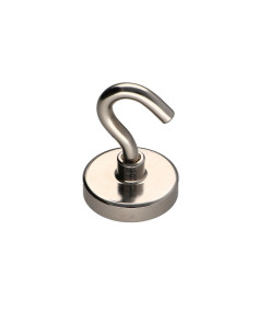 Krog magnetisk diameter 32 elforzinket stål