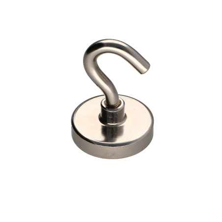 1 x Krog magnetisk diameter 32 elforzinket stål