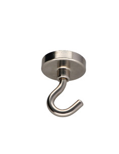 Krog magnetisk diameter 32 elforzinket stål 2