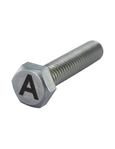 Vis m-hastighed Sekskantet hoved 8X35 Rustfrit stål A4...