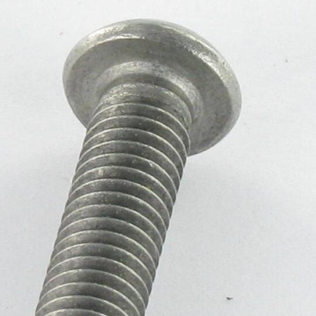 1 x Vis m-hastighed Rustfrit stål A2 Ukrænkelig pan hoved T20 med tap M4X8