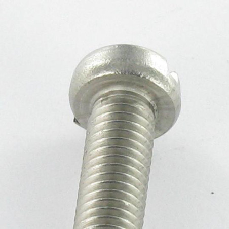 1 x Vis m-hastighed Rustfrit stål A2 panhoved kærv M3X5 mikroskruer
